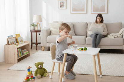 Niedlicher Hasen Kinderstuhl für Kinder