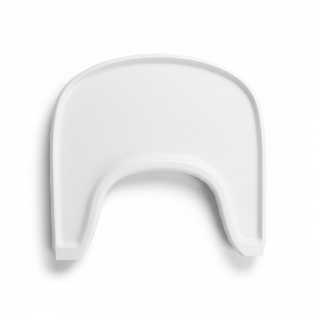 Essbrett aus lebensmittelechtem Kunststoff – Vorderansicht