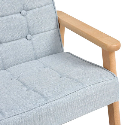 Kinder Sofa Holz Grau Blau Buchenholz Kindersessel 1 Sitzer 2 Sitzer Kinderzimmer Möbel