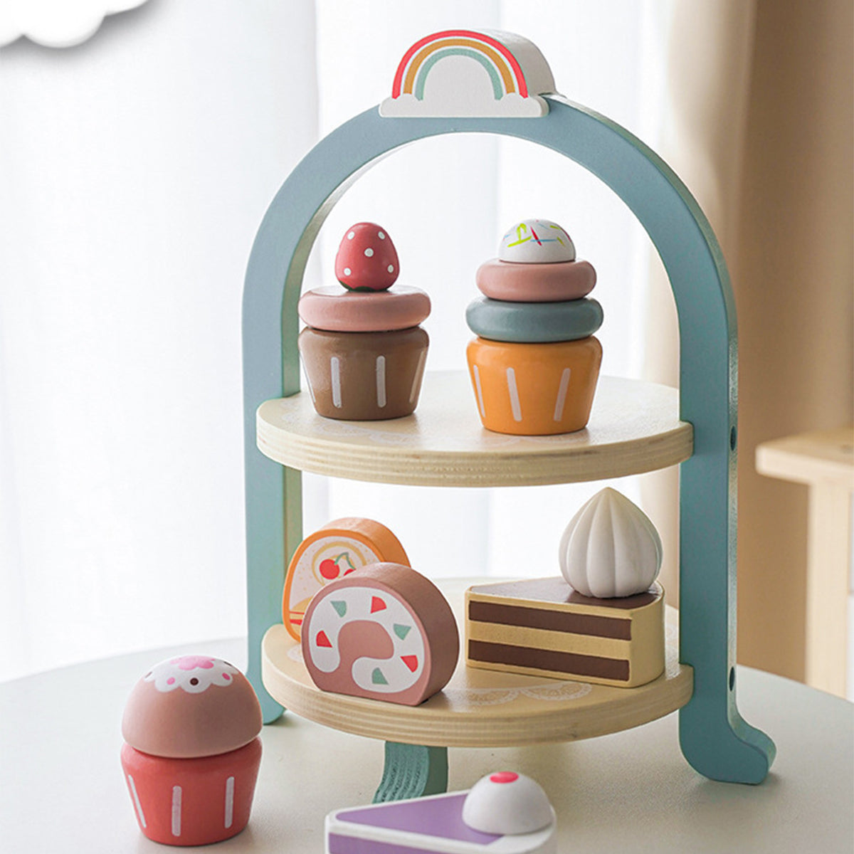 Kinder Kuchen Set für kreatives Rollenspiel ab 3 Jahren