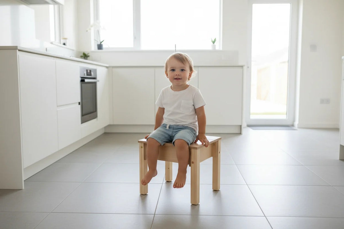 Kinderstuhl aus FSC zertifiziertem Birkenholz