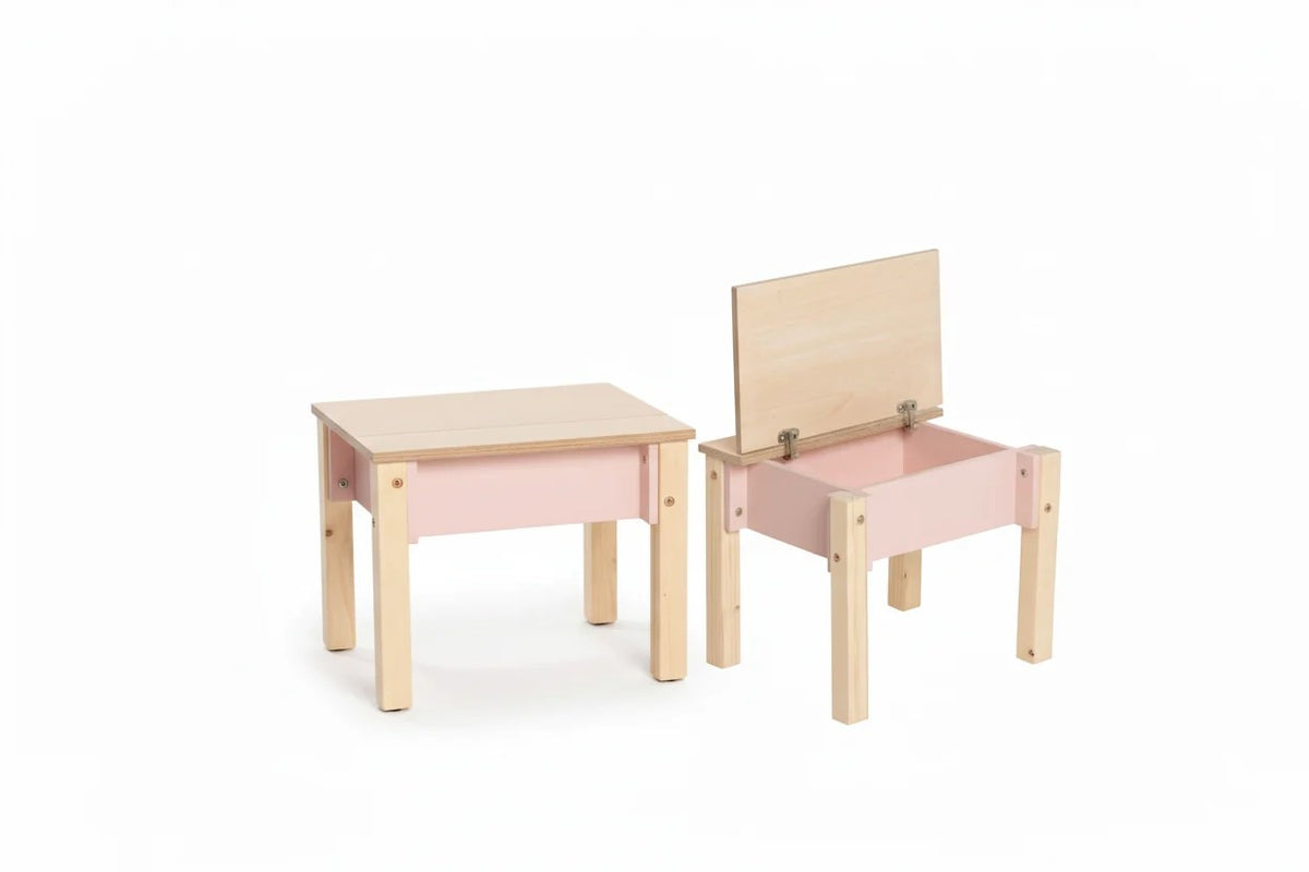 Versteckter Stauraum unter dem Sitz