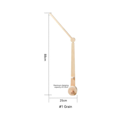 Beechwood mobile holder for baby crib – 2-stage & 360° rotating