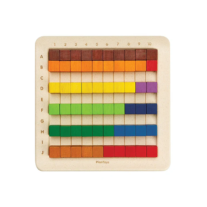 Cubes de comptage Montessori – Jouet d'apprentissage des mathématiques coloré en bois