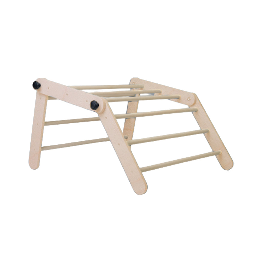 Pikler Kletterdreieck aus Holz – 2/3 Sektionen mit Rampe