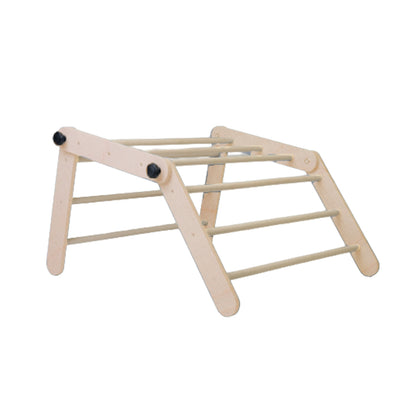 Pikler Kletterdreieck aus Holz – 2/3 Sektionen mit Rampe