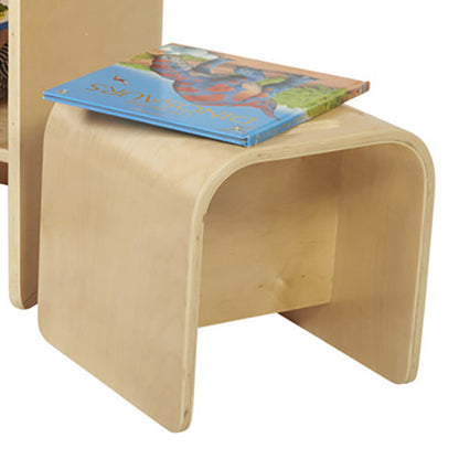 Montessori Kinderstuhl Holz 3in1 Multifunktion Sitzhocker Tisch für Kinder