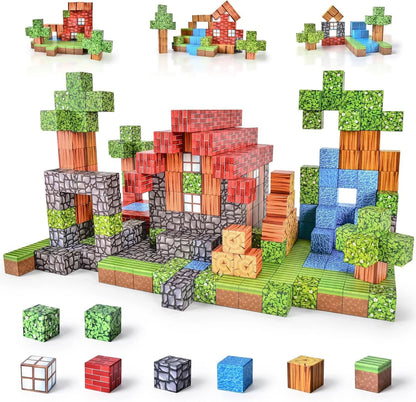 Montessori Magnetic Building Blocks 