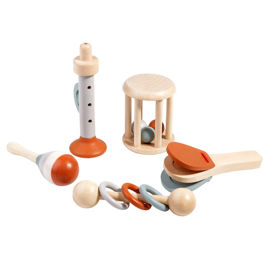 Montessori Musikinstrumente Holz Set