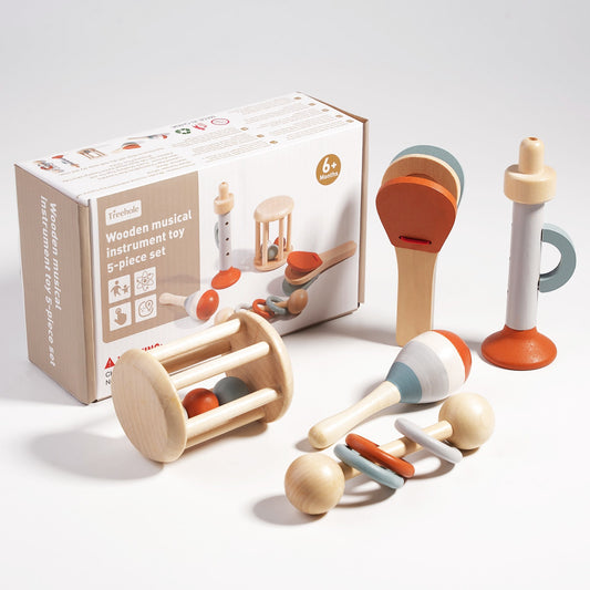 Montessori Musikinstrumente Holz Set