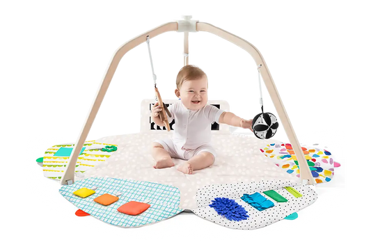 Montessori-Spielbogen aus Holz – Perfekt für Babys (0-1 Jahre)