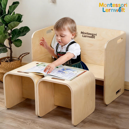 Montessori Möbel für langfristige Nutzung im Familienleben