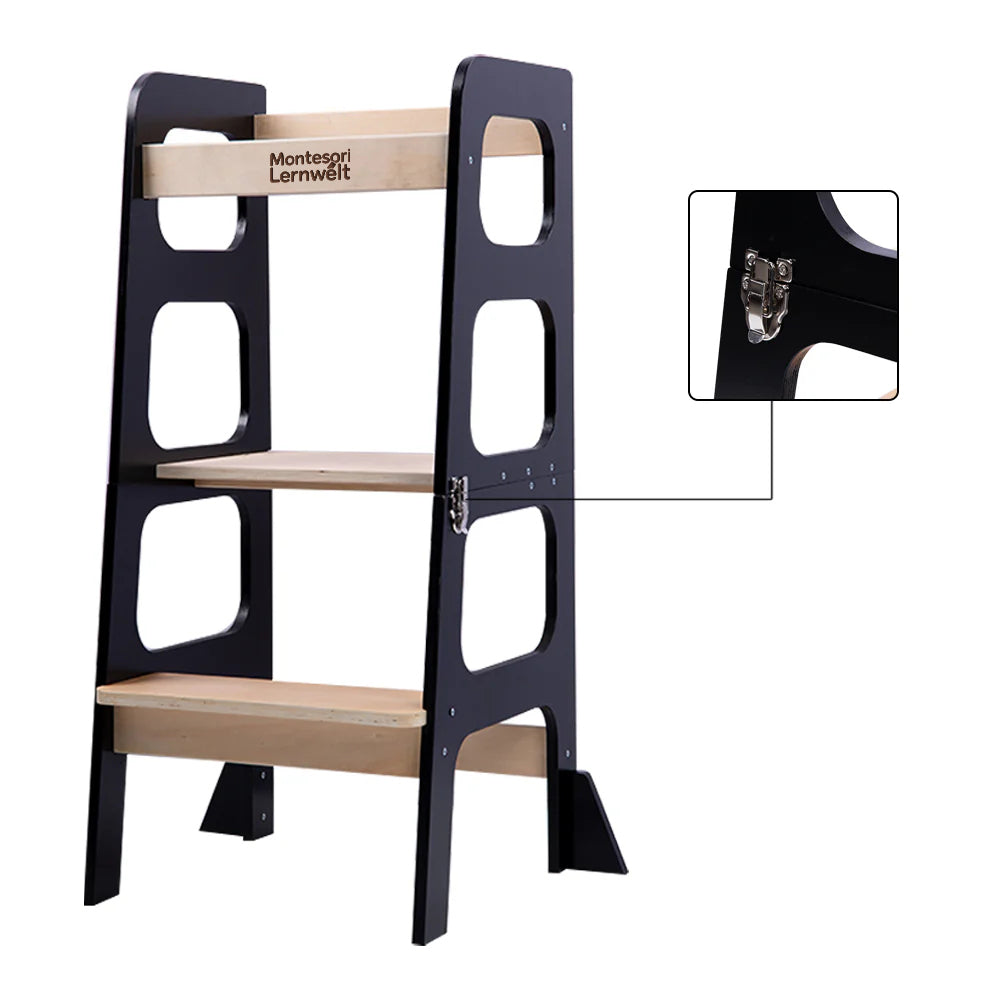 Montessori Learning Tower 3-in-1 – With Slide & Table