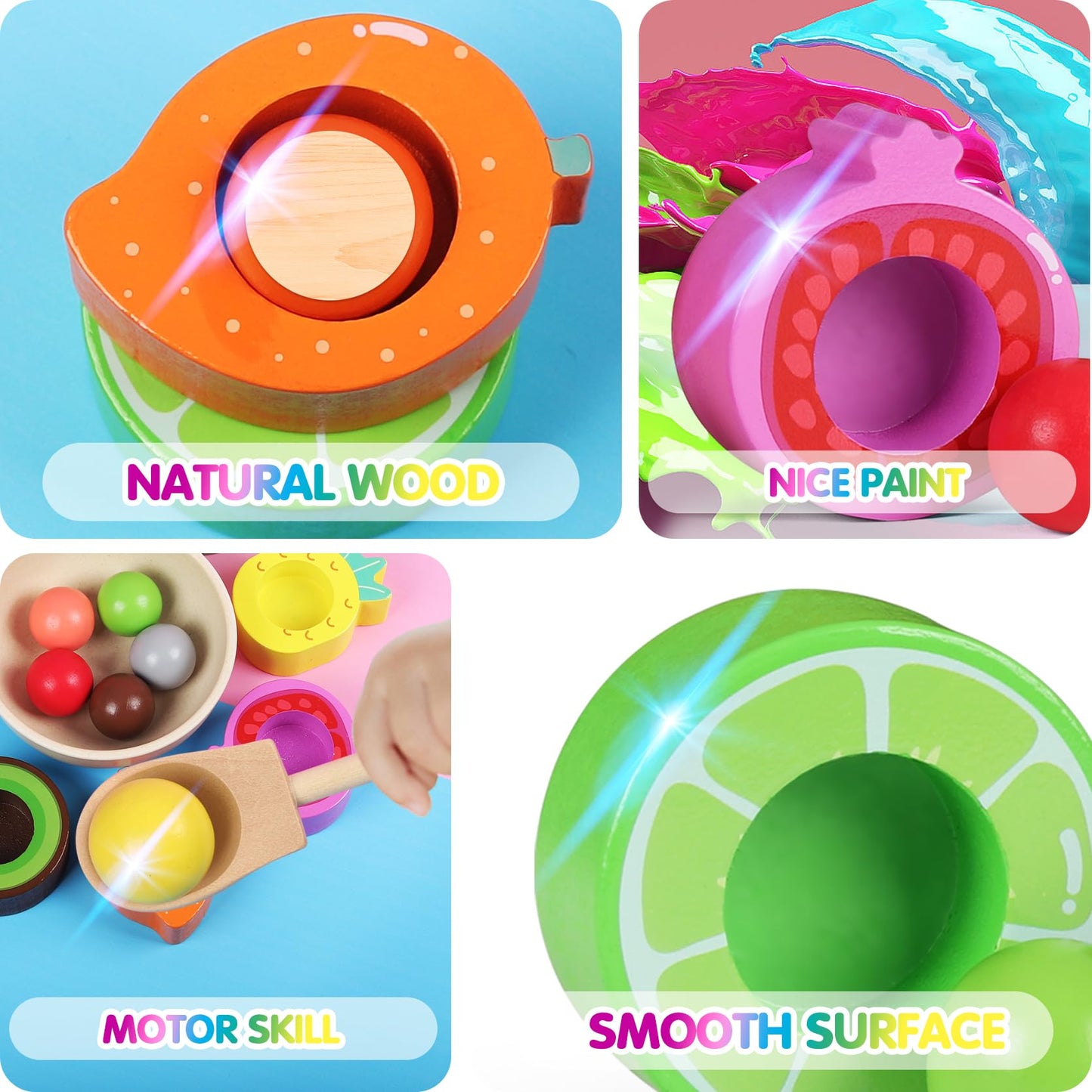 Montessori Baby Motorikspielzeug