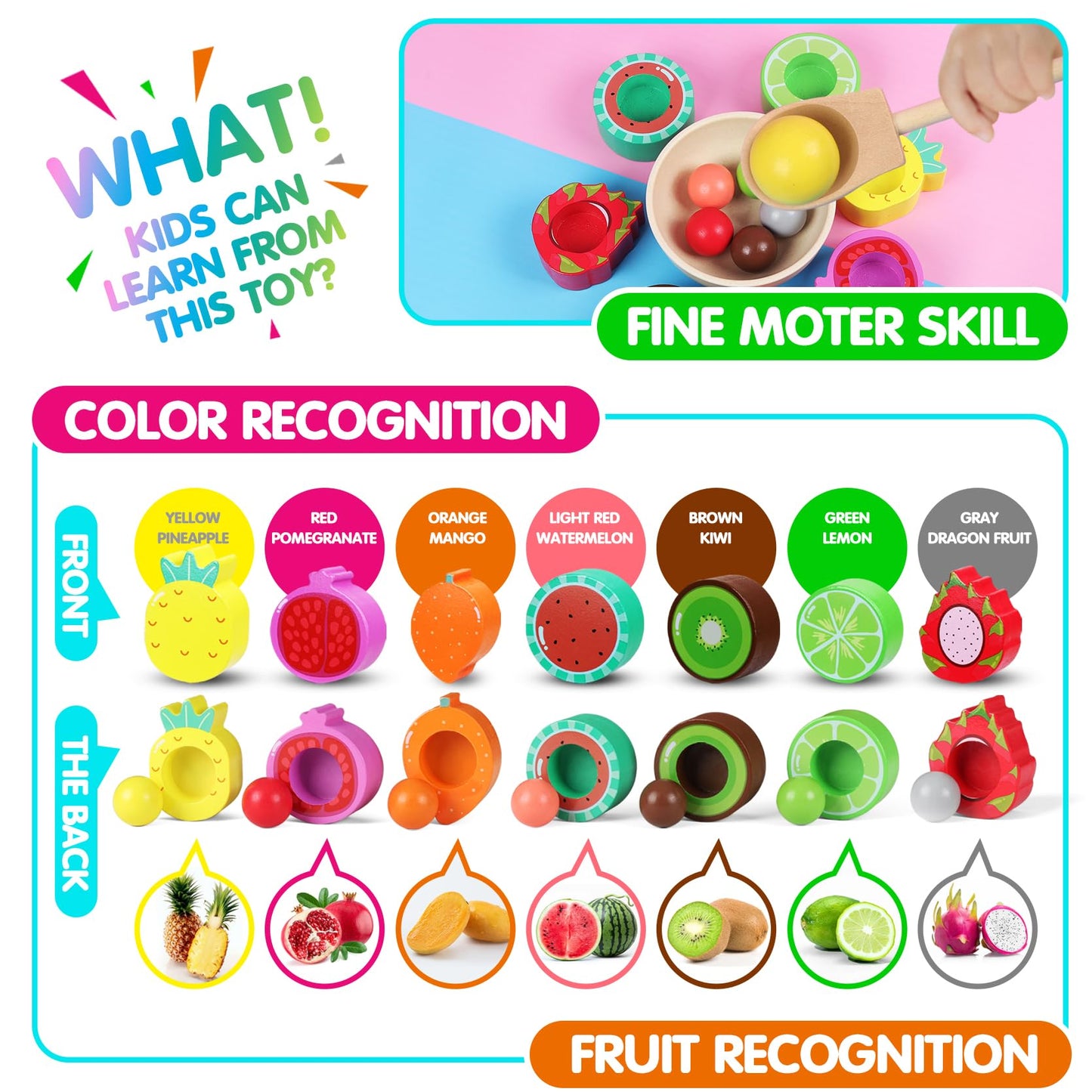 Montessori Baby Motorikspielzeug