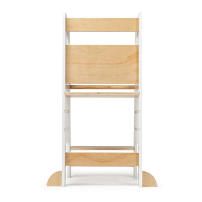 Montessori Learning Tower Solid Wood Classic – White