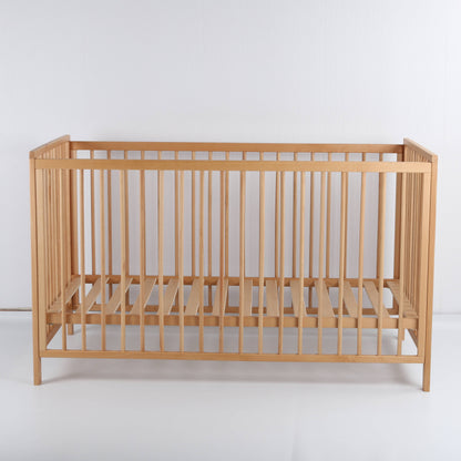 MontessoriLernwelt Babybett Milo aus Buche – 3-stufig höhenverstellbar