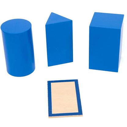 Montessori Geometrische Körper aus Holz Lernspielzeug