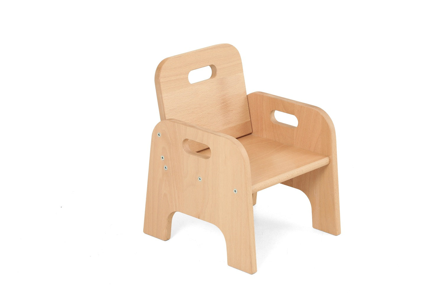 Kinderstuhl aus Holz ab 1 Jahr mit niedriger Sitzhöhe – montessorilernwelt Montessori Kinderstuhl